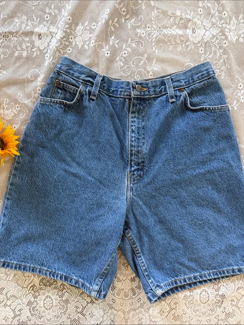 Vintage Denim Long Shorts